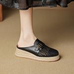 Luxury Handmade Genuine Leather Women's Shoes: Elegance in Every Stitch(EcqiH-7882)