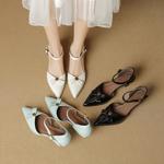 Handcrafted Luxury Leather Women’s Shoes with Elegance(EcqiHC-7899)