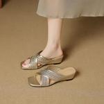 Handcrafted Luxurious Genuine Leather Women's Shoes - Elegance Redefined(EcqiH-7915)