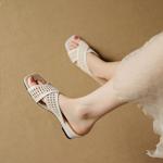 Handcrafted Luxurious Genuine Leather Women's Shoes - Elegance Redefined(EcqiH-7915)