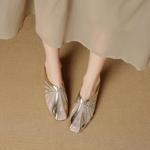 Handcrafted Leather Women's Shoes: A Symphony of Luxury and Elegance(EcqiH-7918)