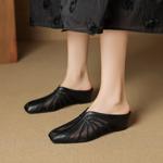 Handcrafted Leather Women's Shoes: A Symphony of Luxury and Elegance(EcqiH-7918)