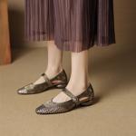 Exquisite Handcrafted Leather Women's Shoes: Embrace Luxury and Elegance(EcqiHL-7935)