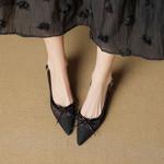 Luxury Handcrafted Leather Women’s Shoes: Elegance in Every Stitch(EcqiHC-7960)