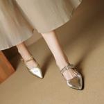 Handcrafted Genuine Leather Women's Shoes: Elegant Luxury with Superior Craftsmanship(EcqiHC-7970)