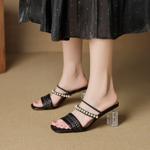 Handcrafted Genuine Leather Women's Shoes: Elegance, Quality & Luxury Unleashed(EcqiHY-7968)