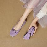 Handcrafted Luxury Leather Women's Shoes: Elegant Masterpiece of Quality(EcqiHC-7926)