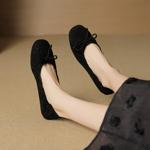 Handcrafted Luxury Leather Women's Shoes: Elegant Masterpiece of Quality(EcqiHC-7926)