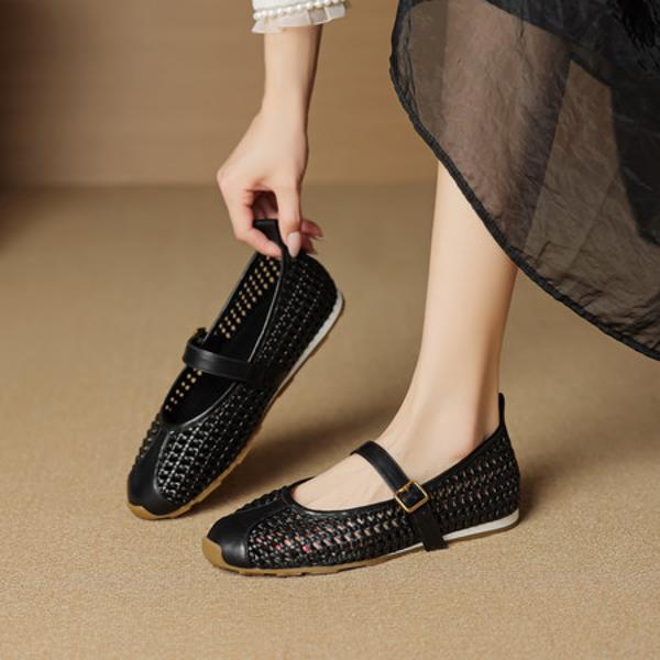 Exquisite Handcrafted Leather Women's Shoes: Luxury, Quality, Elegance(EcqiHJ-7999)