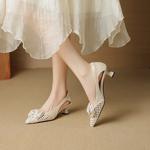 Handcrafted Luxury Leather Women's Shoes, Elegance Redefined(EcqiH-8001)