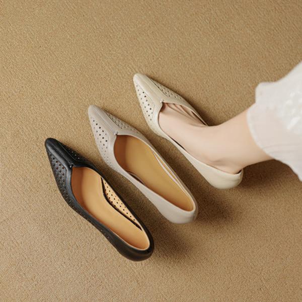 Exquisite Handcrafted Leather Women's Shoes: Luxury, Elegance, and Superior Craftsmanship(EcqiH-7925)