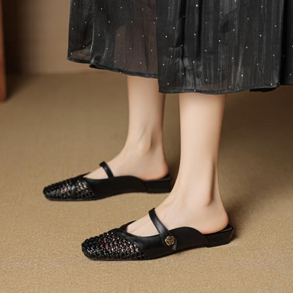 Handcrafted Luxury Leather Women's Shoes - Elegance Redefined(EcqiH-8015)