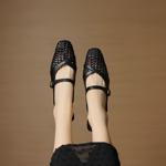 Handcrafted Luxury Leather Women's Shoes - Elegance Redefined(EcqiH-8015)