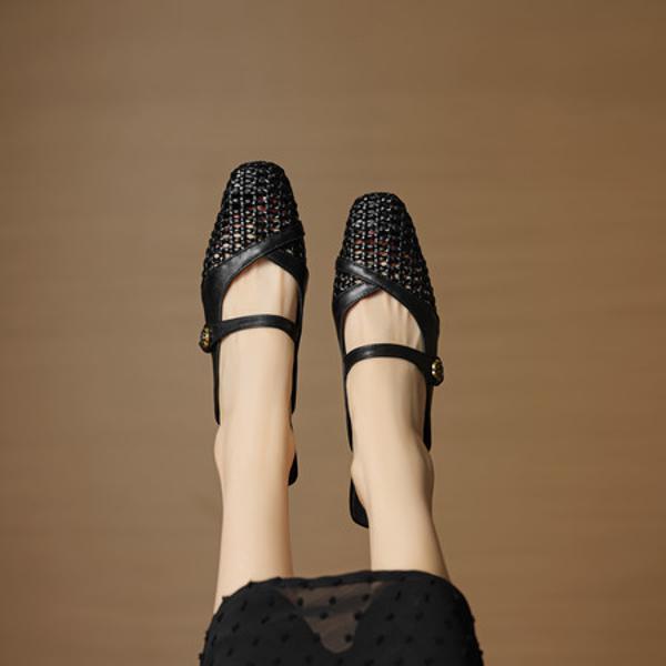 Handcrafted Luxury Leather Women's Shoes - Elegance Redefined(EcqiH-8015)