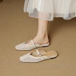 Handcrafted Genuine Leather Women's Shoes: Elegant Luxury with Exquisite Craftsmanship(EcqiH-8010)