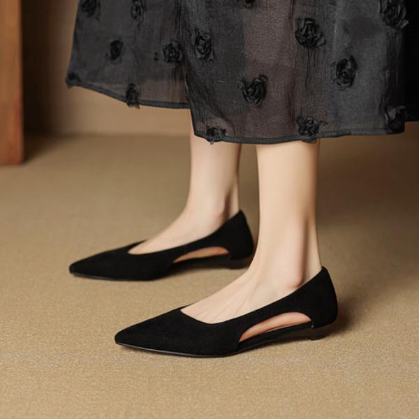 Handcrafted Luxury Leather Women's Shoes with Exquisite Elegance(EcqiHC-8026)