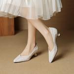 Luxurious Handmade Genuine Leather Women's Shoes(EcqiH-8030)