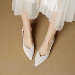 Luxurious Handmade Genuine Leather Women's Shoes(EcqiH-8030)