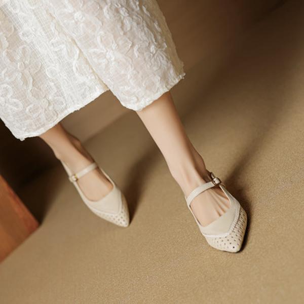 Handcrafted Luxury Leather Women's Shoes(EcqiH-8020)