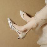 Exquisite Handcrafted Leather Women's Shoes: Luxury and Elegance(EcqiHL-8032)