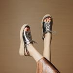 Luxury Handcrafted Leather Women's Shoes Elegance(EcqiH-8062)