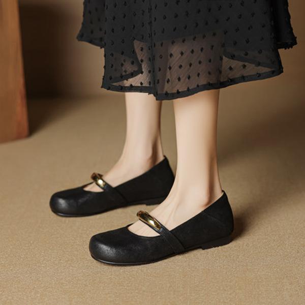 Handcrafted Leather Women's Shoes: Luxurious Elegance & Craftsmanship(EcqiH-8060)