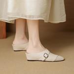 Handcrafted Luxury Leather Women's Shoes: Elegance Meets Quality(EcqiH-8065)