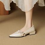 Exquisite Handmade Leather Womens Shoes: A Touch of Luxury and Elegance(EcqiHL-8072)