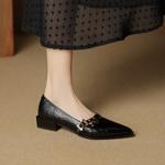 Exquisite Handmade Leather Womens Shoes: A Touch of Luxury and Elegance(EcqiHL-8072)