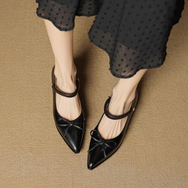 Luxurious Handcrafted Leather Women's Shoes: Exquisite Craftsmanship & Elegance(EcqiHL-8070)