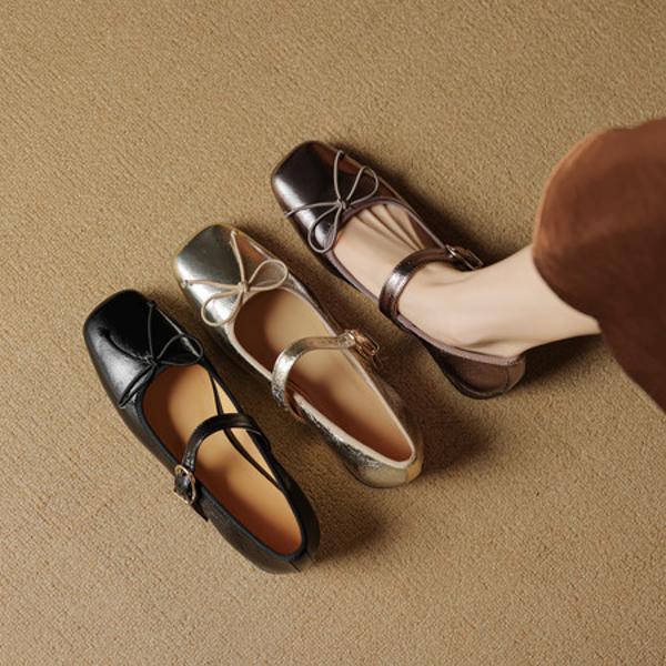 Handcrafted Luxury Leather Women's Shoes: Exquisite Craftsmanship and Elegance(EcqiHC-8082)