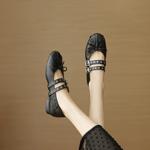 Luxurious Handcrafted Leather Women's Shoes: Elegance in Every Detail(EcqiHC-8092)