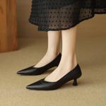 Handcrafted Luxury Leather Women's Shoes: Exquisite Quality & Elegance(EcqiHC-8100)