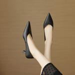 Handcrafted Luxury Leather Women's Shoes: Exquisite Quality & Elegance(EcqiHC-8100)