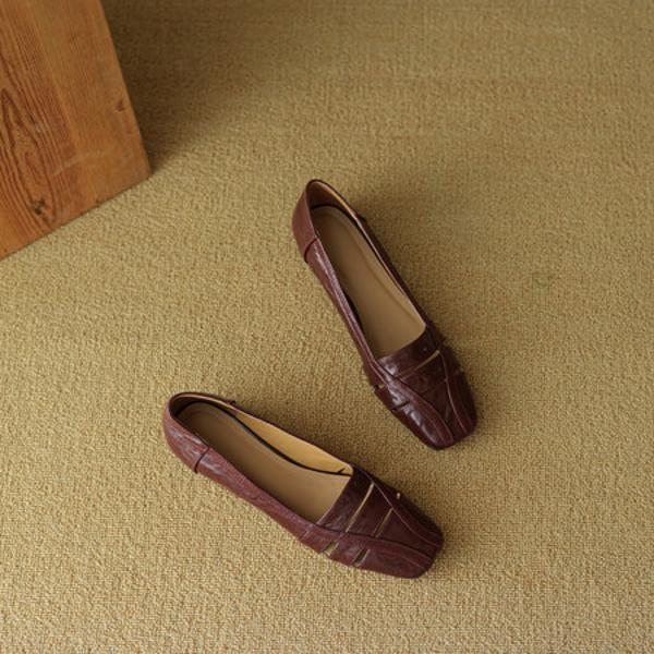 Elegant Handcrafted Genuine Leather Women's Shoes of Luxurious Quality(EcqiHC-8088)