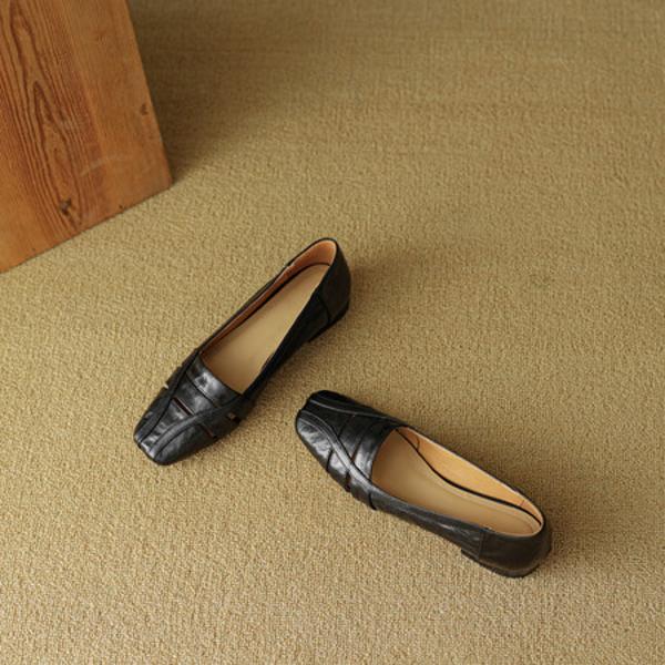 Elegant Handcrafted Genuine Leather Women's Shoes of Luxurious Quality(EcqiHC-8088)