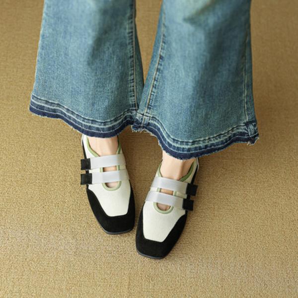 Luxurious Handcrafted Leather Women's Shoes(EcqiHC-8139)