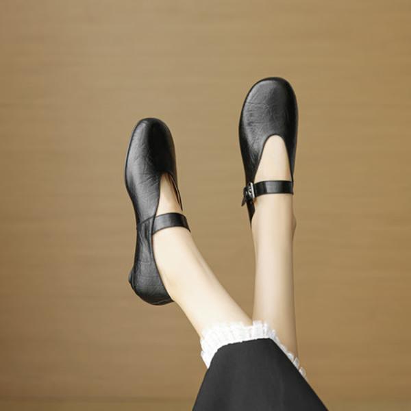 Handcrafted Leather Women's Shoes: Elegance in Luxury Quality Craftsmanship(EcqiHL-8128)