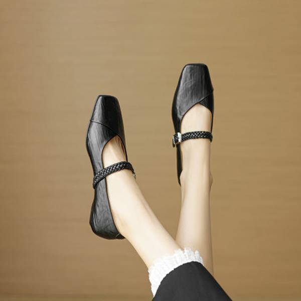 Handcrafted Luxury Genuine Leather Women's Shoes - Elegance Redefined(EcqiHL-8129)