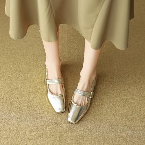 Exquisite Handmade Leather Women’s Shoes: Luxury Craftsmanship & Class(EcqiHC-8136)