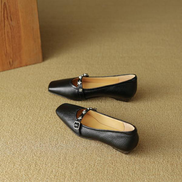 Handcrafted Premium Leather Women's Shoes - Elegance Redefined(EcqiHL-8125)