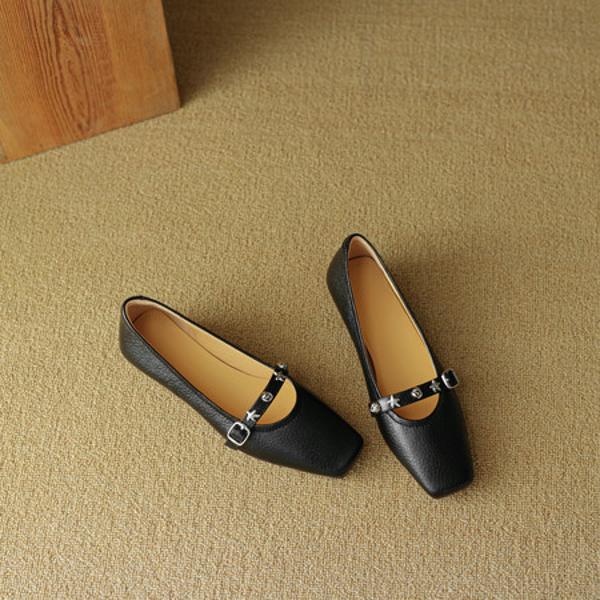 Handcrafted Premium Leather Women's Shoes - Elegance Redefined(EcqiHL-8125)