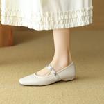 Elegant Handcrafted Leather Women's Shoes: Luxury & Artisan Quality(EcqiHL-8126)