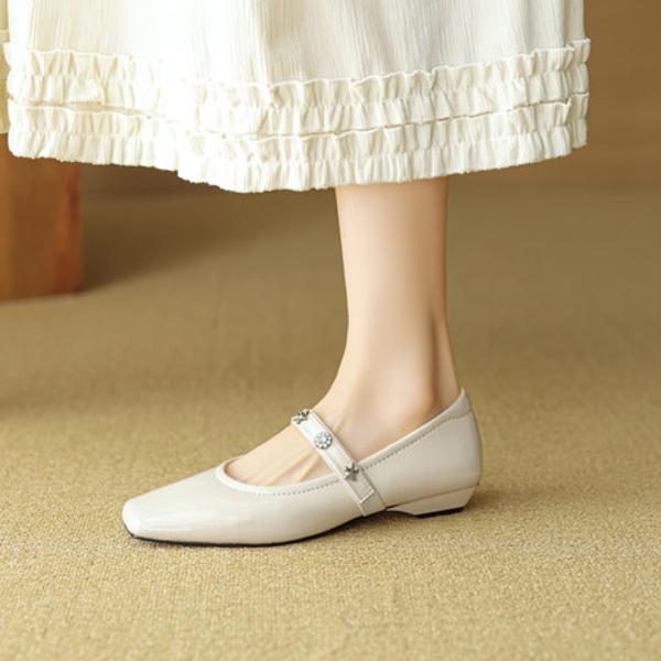 Elegant Handcrafted Leather Women's Shoes: Luxury & Artisan Quality(EcqiHL-8126)