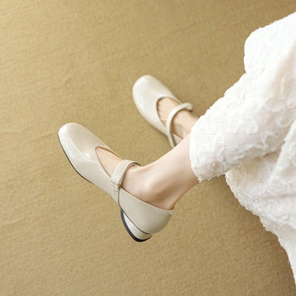 Handcrafted Luxury Leather Women’s Shoes: Elegant Craftsmanship & Quality(EcqiHL-8109)