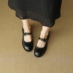 Elegance Redefined: Handcrafted Genuine Leather Women's Shoes of Luxury Quality(EcqiHC-8116)