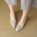 Handcrafted Luxury Leather Women’s Shoes - Elegant Quality(EcqiH-8113)