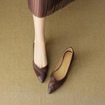 Handcrafted Luxury Leather Women’s Shoes - Elegant Quality(EcqiH-8113)