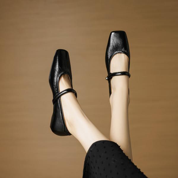 Elegant Handcrafted Genuine Leather Women's Shoes - Premium Quality & Craftsmanship(EcqiHL-8192)