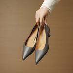 Elegant Handcrafted Leather Women’s Shoes: Luxury Crafted with Excellence(EcqiHC-8170)